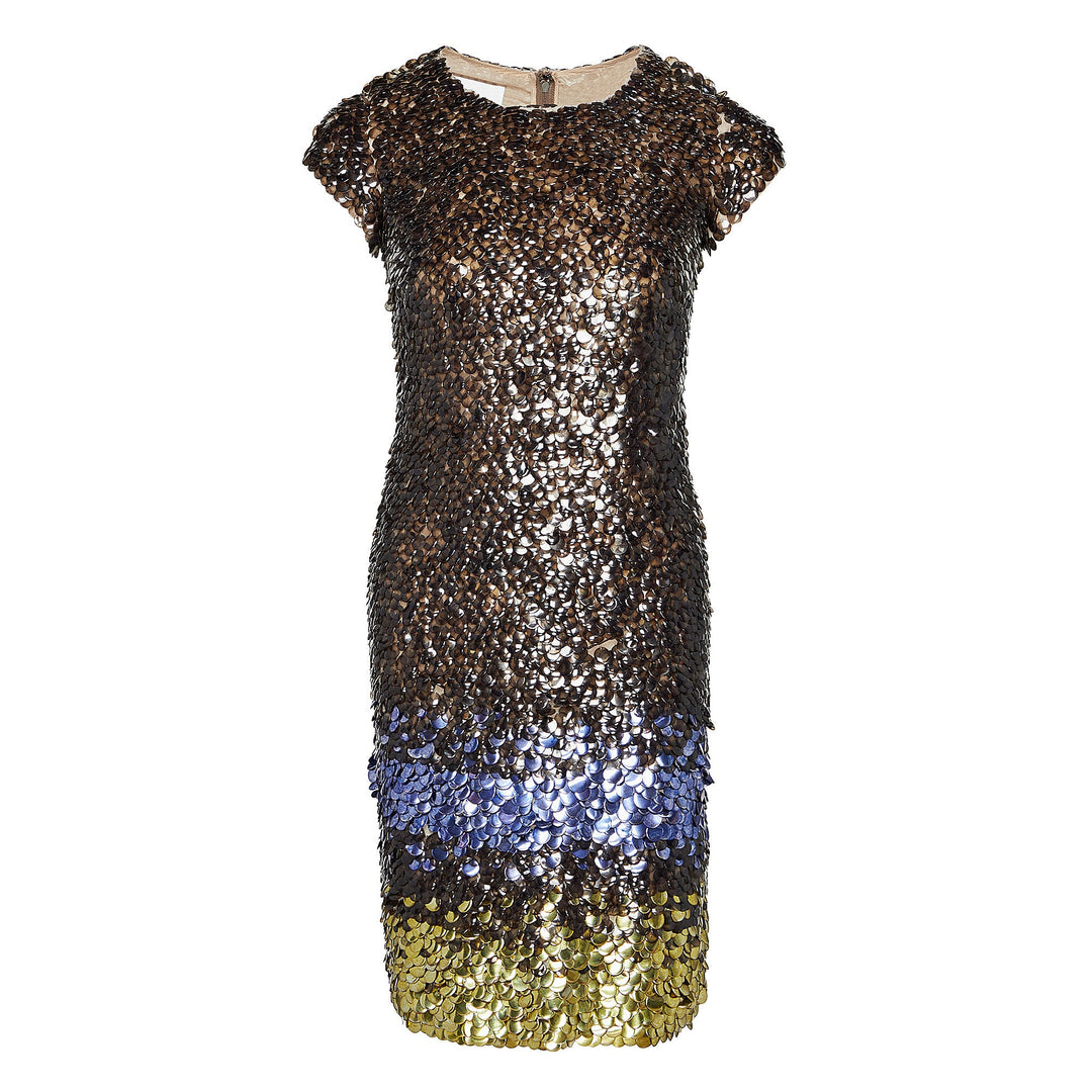 Đầm Sapphire Than Chì & Citrine