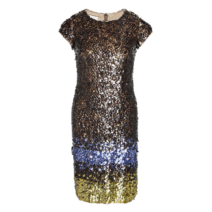 Đầm Sapphire Than Chì & Citrine