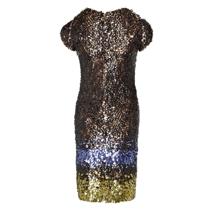 Đầm Sapphire Than Chì & Citrine