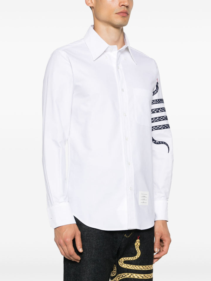 Lunar New Year Straight Fit Broad Pocket Shirt Men Men