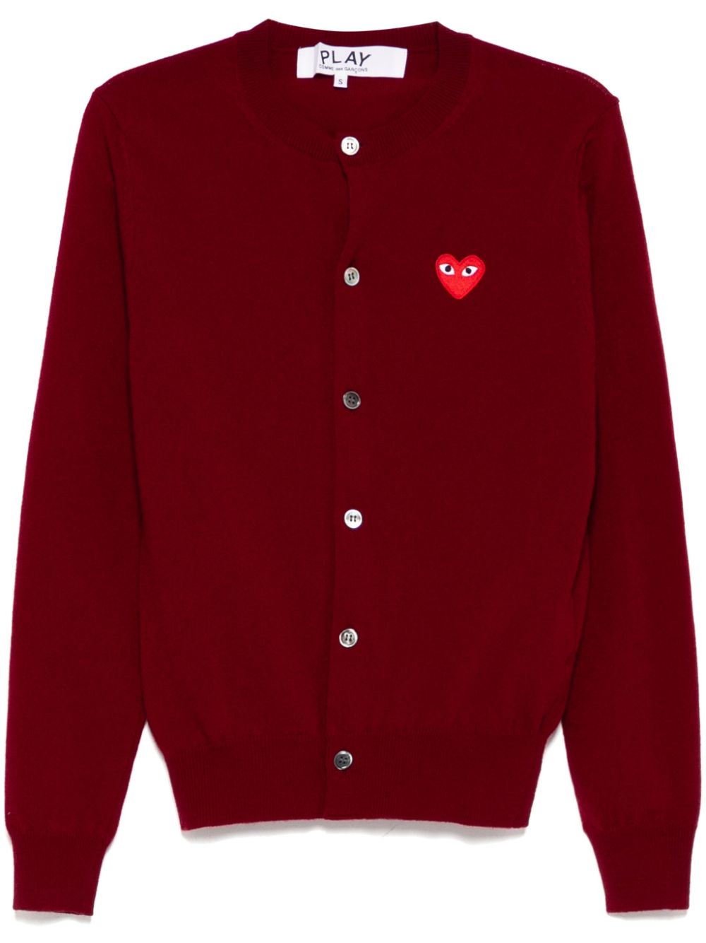 Red Emblem Cardigan Unisex