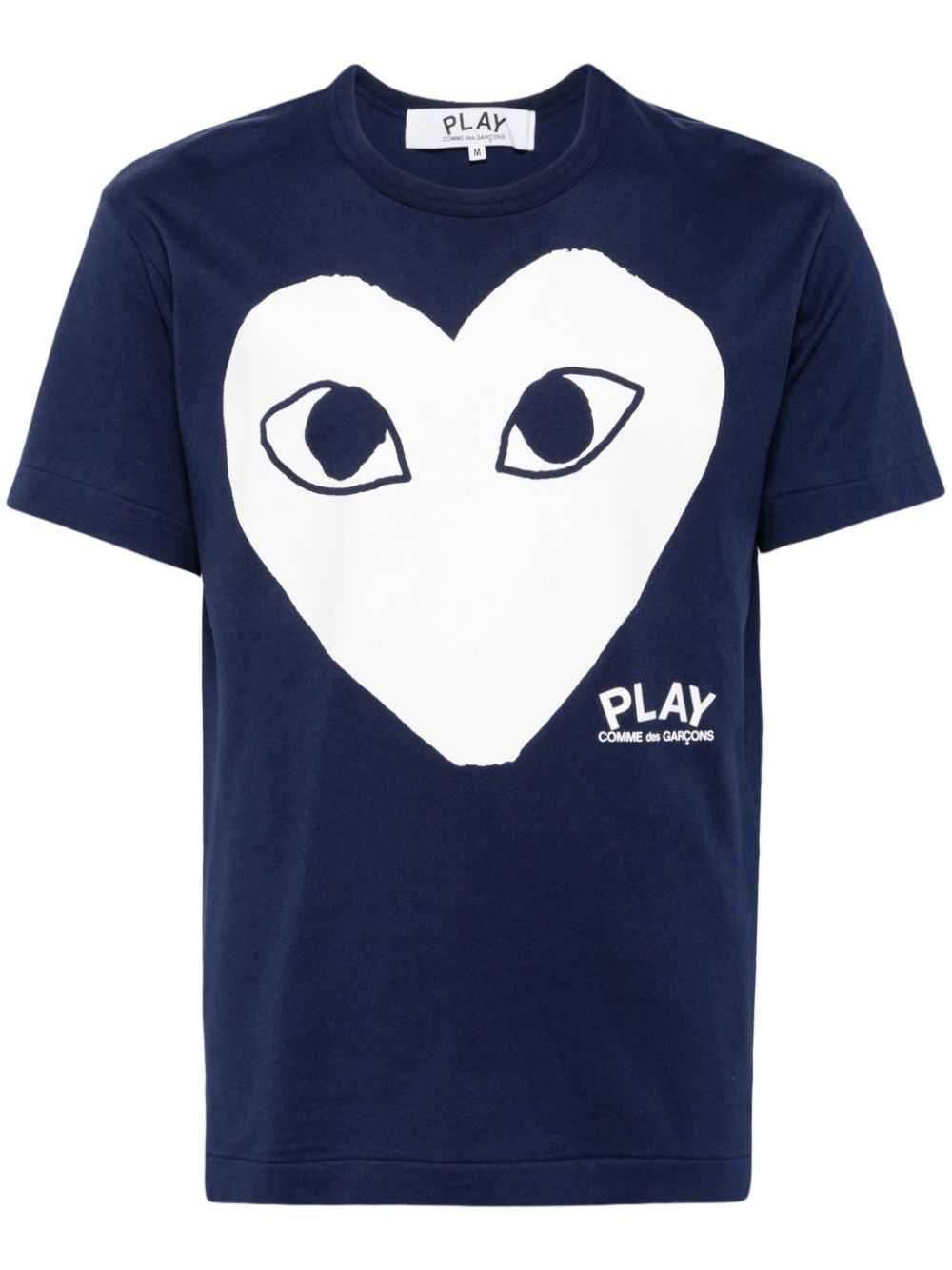 Big White Heart With Eyes Tee Unisex