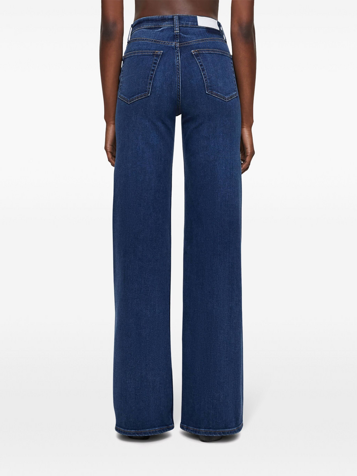 Jeans 70S cạp cao siêu rộng