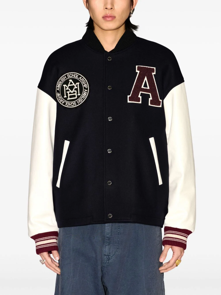 Áo khoác Stadium màu xanh navy