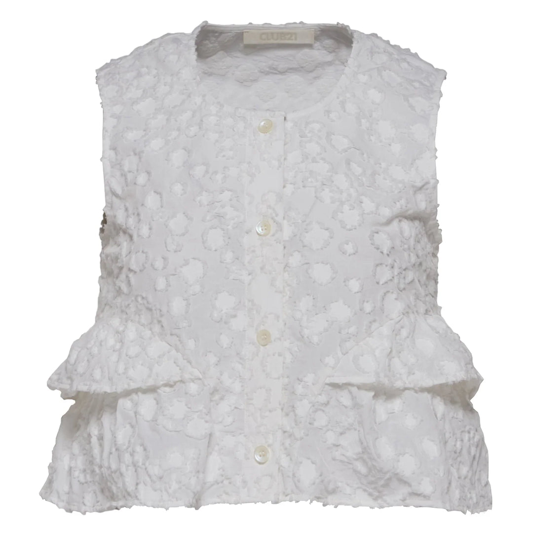 Áo Cropped Top Cotton Nylon