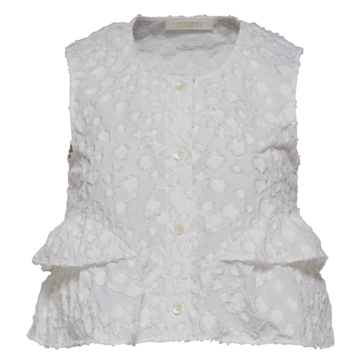 Áo Cropped Top Cotton Nylon