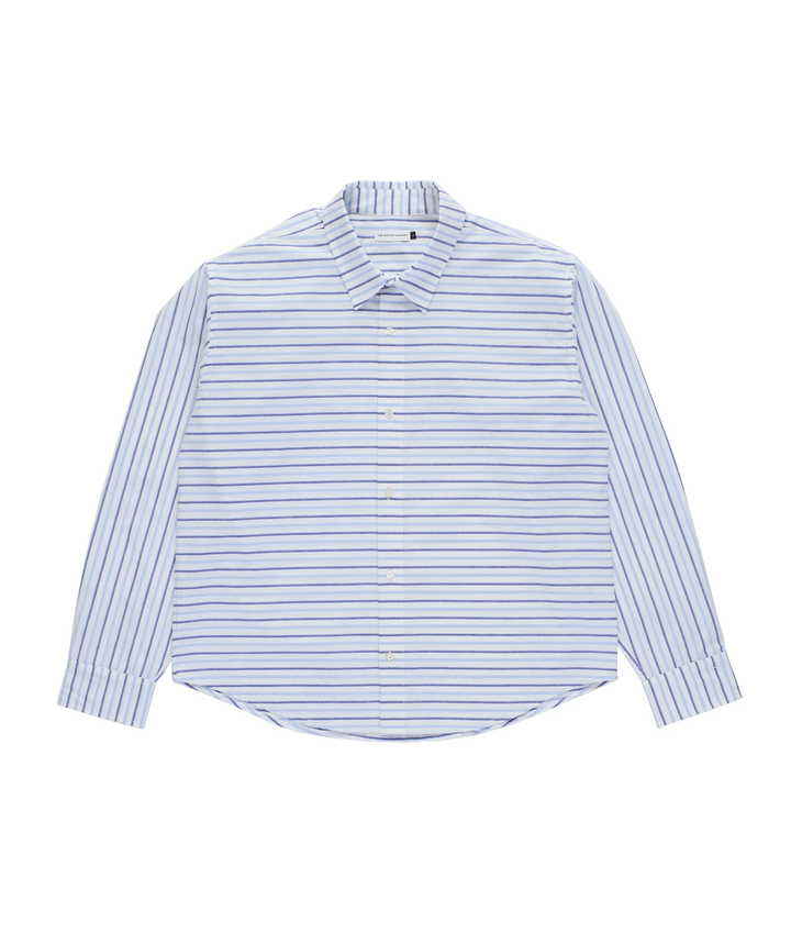 Áo sơ mi logo kẻ sọc