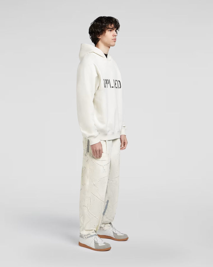 Cotton Cargo Pants Hand Painted