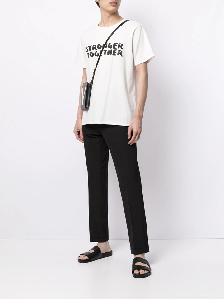 Áo thun cổ tròn tay ngắn Cut&Sew
