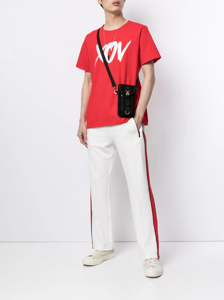 Áo thun cổ tròn tay ngắn Cut&Sew