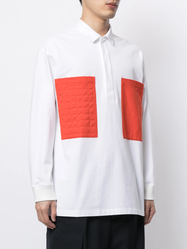 Áo sơ mi dài tay Cut&Sew