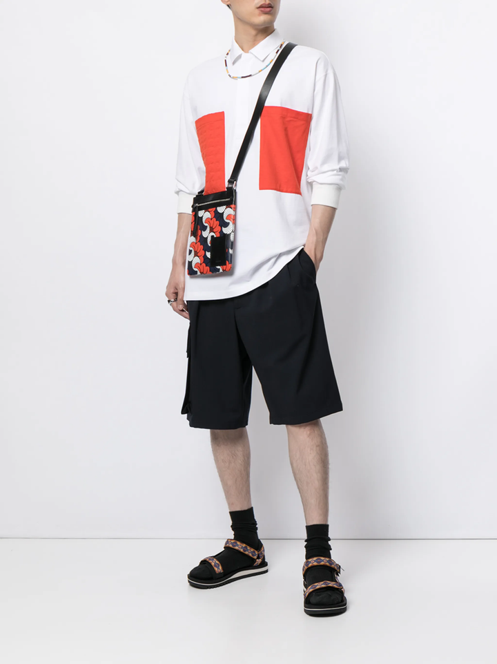 Áo sơ mi dài tay Cut&Sew