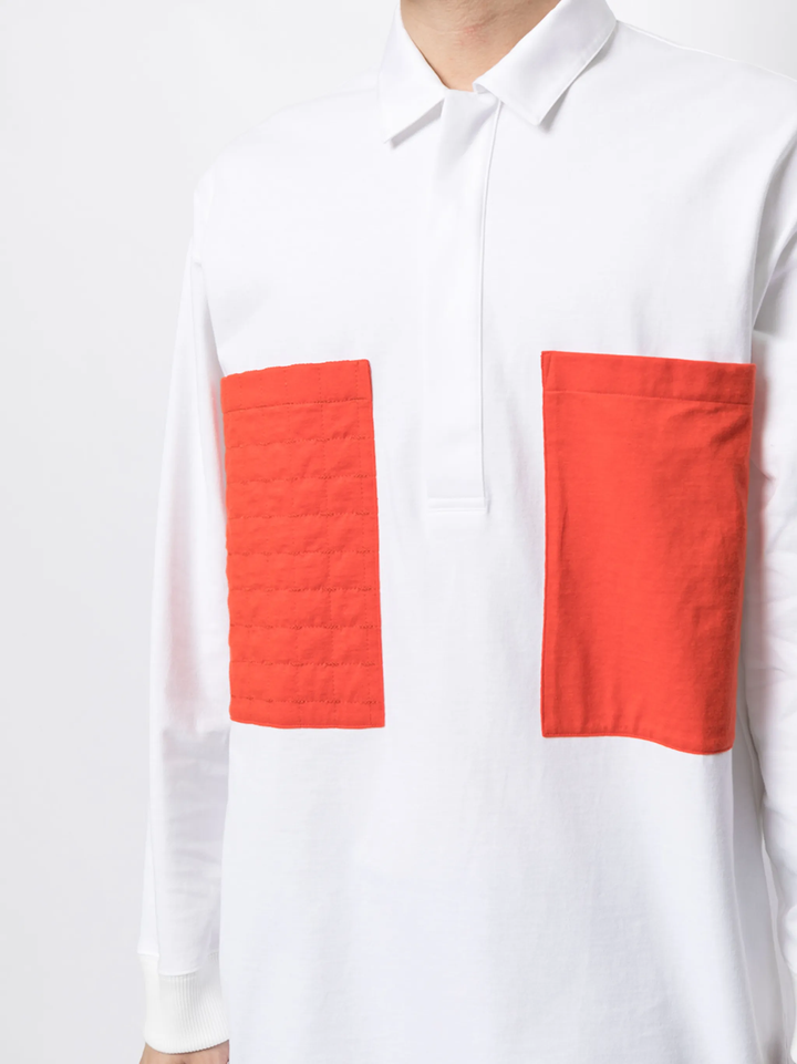 Áo sơ mi dài tay Cut&Sew