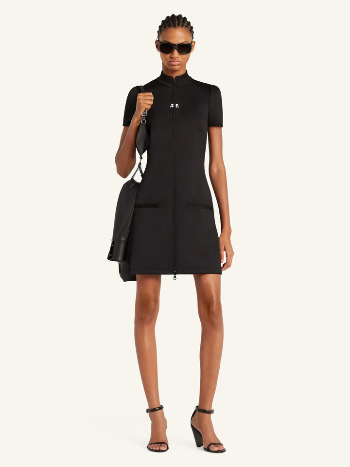 Đầm mini tracksuit Interlock