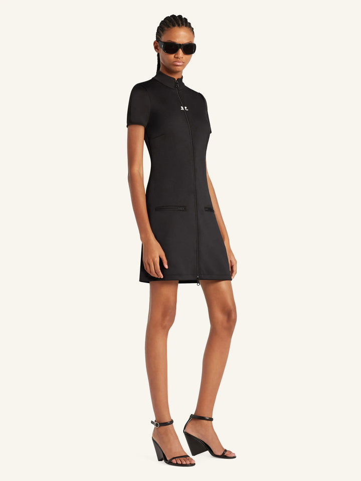 Đầm mini tracksuit Interlock