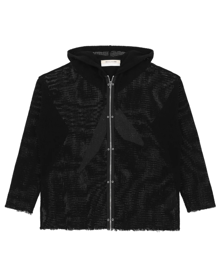 Áo thun lưới có mũ tay dài