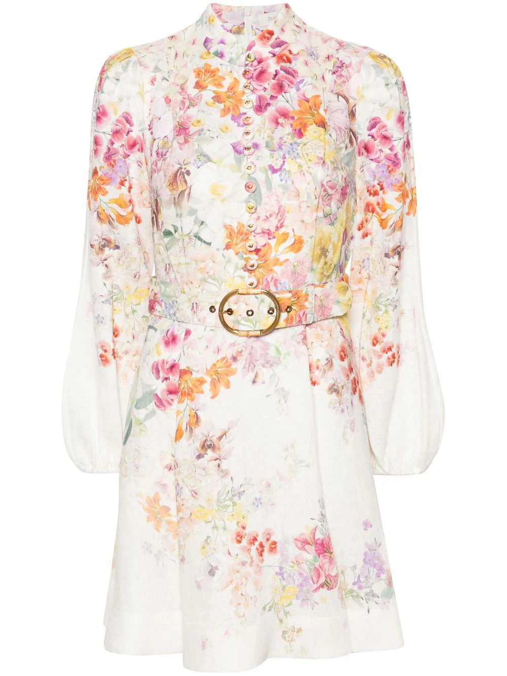 zimmermann natura buttoned midi dress Natura Buttoned Mini Dress – Club21.com