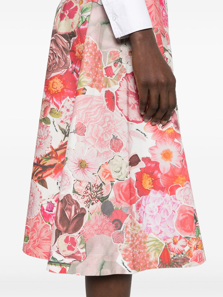 Chân váy tròn midi