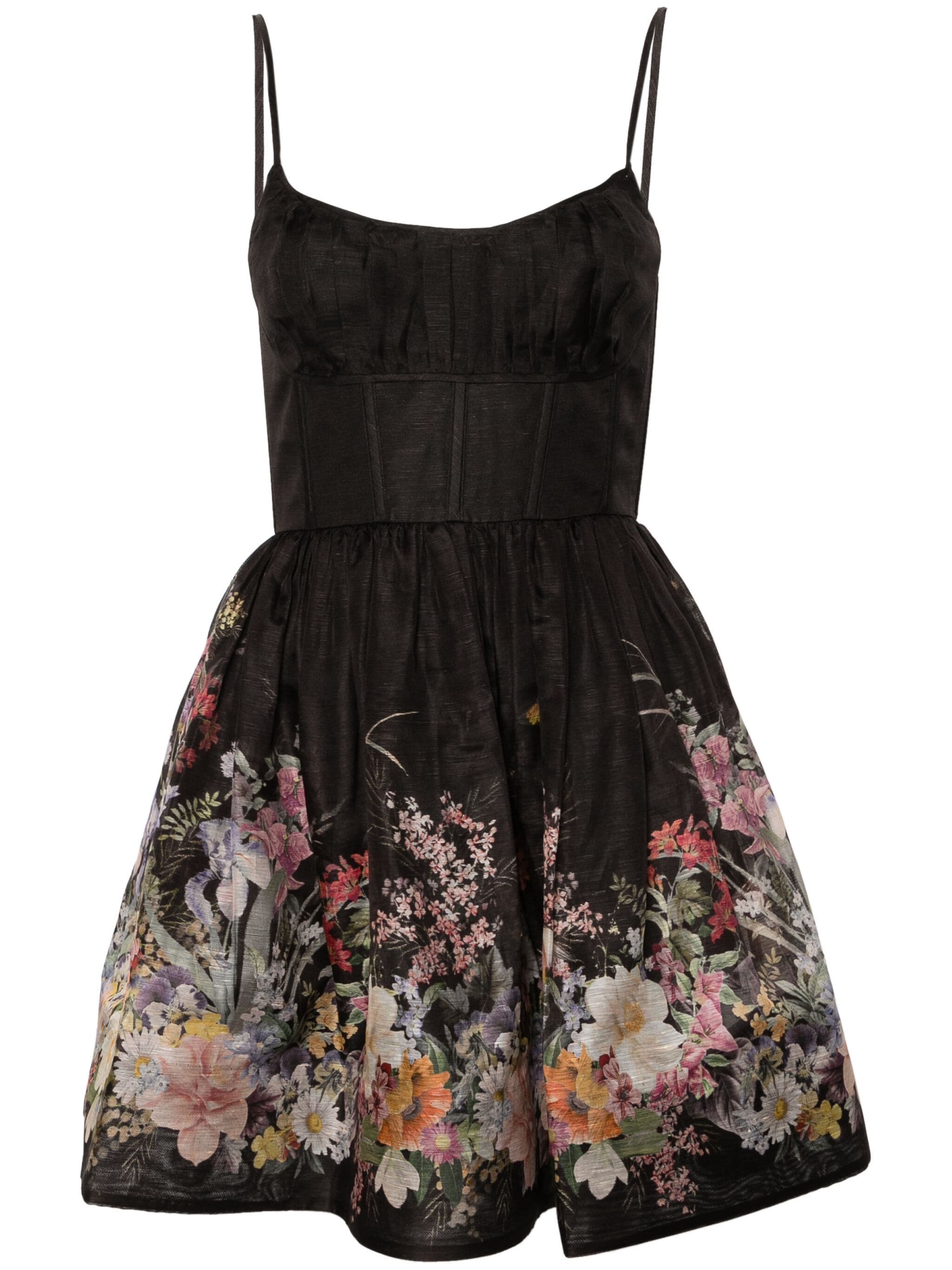 zimmermann natura ruched mini dress Natura Ruched Mini Dress