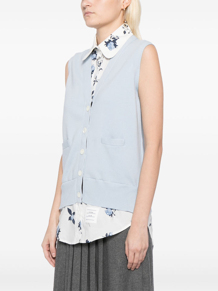 Milano Stitch Rose Floral Vest Women