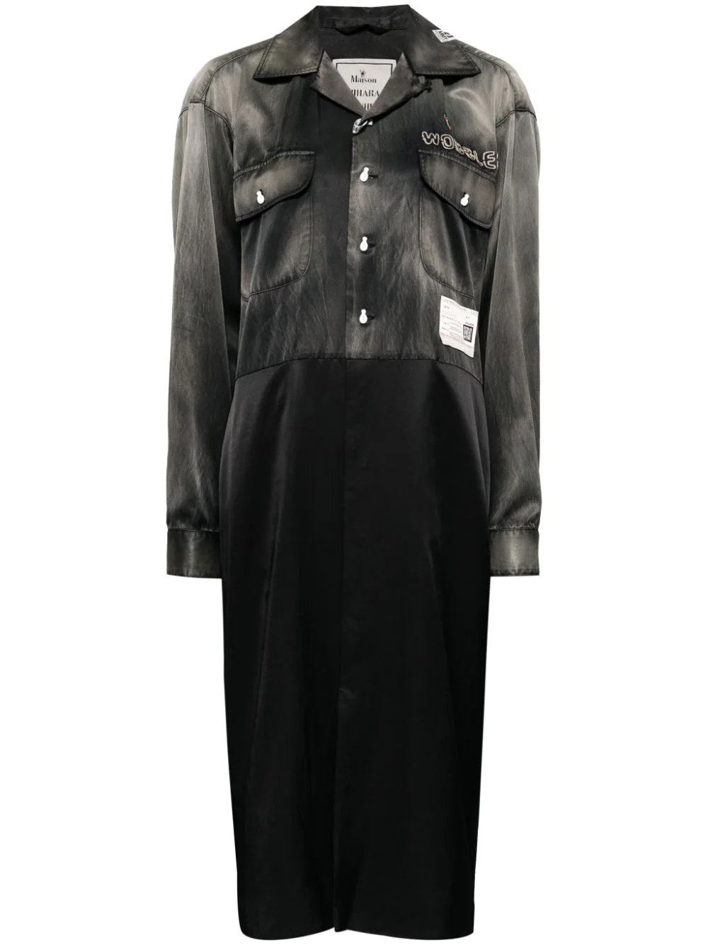 bowling shirt dress Fred Perry X Amy Winehouse Bowling Shirt Dress In Blue