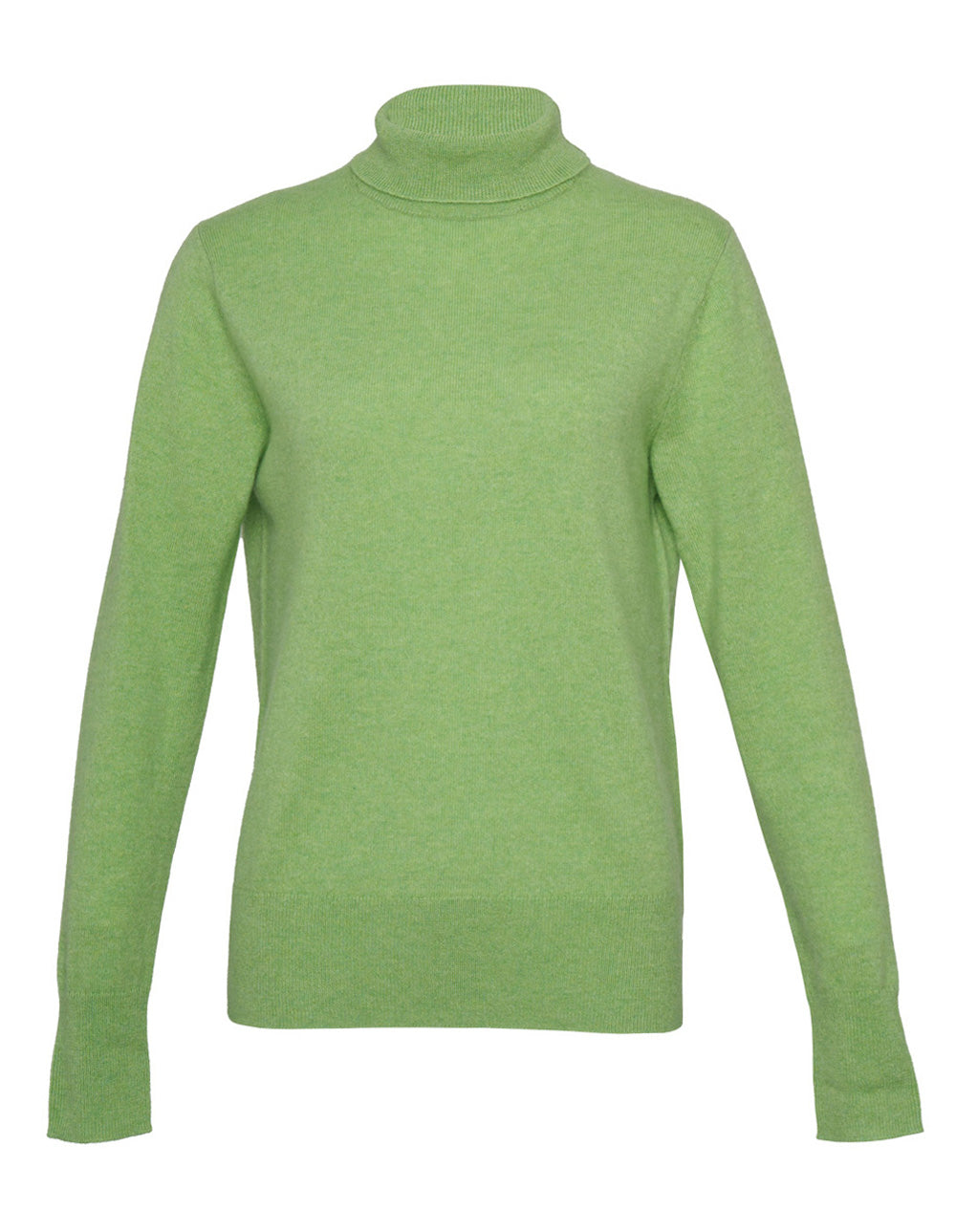 Green cashmere turtleneck best sale