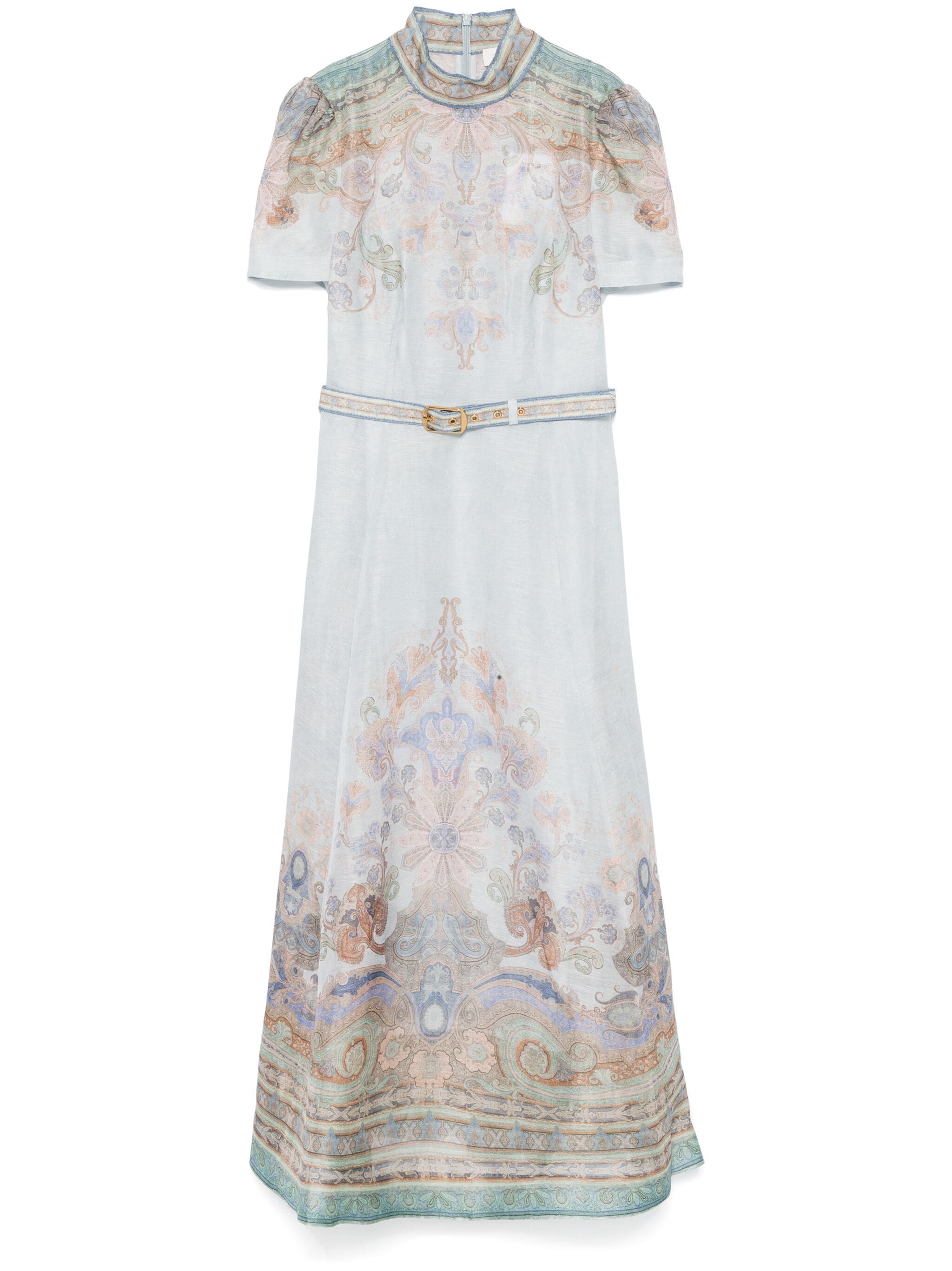 Eden Belted Midi Dress – Club21.com