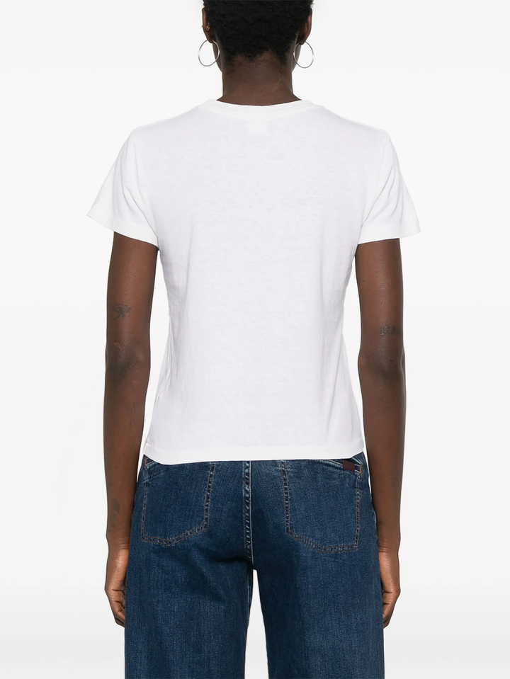 Áo thun cổ điển Snoopy Tennis