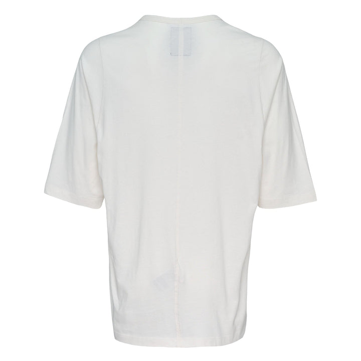 Áo thun cổ tròn đan móc