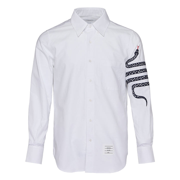 Lunar New Year Straight Fit Broad Pocket Shirt Men Men