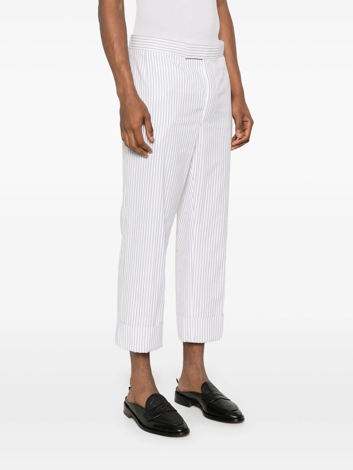 Quần Tây Nam Cạp Thấp Có Dây Đeo Sau