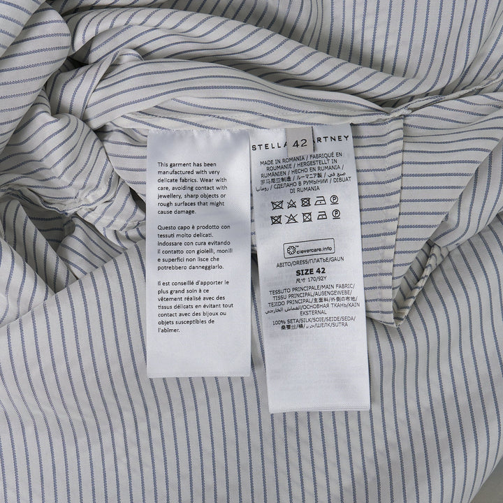 Đầm dây buộc eo kẻ sọc