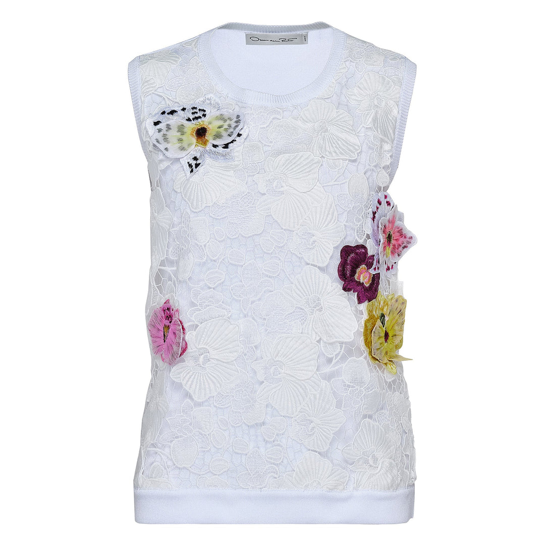 Áo thêu chỉ hoa lan