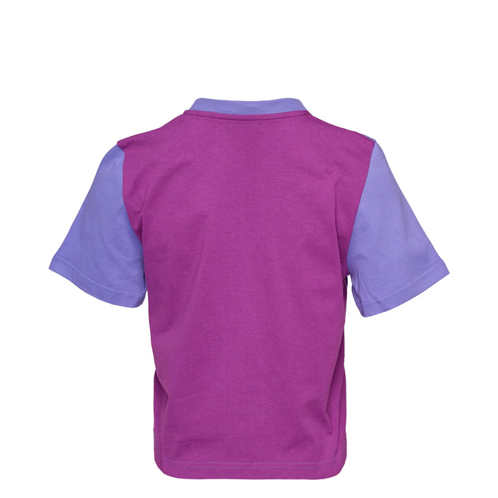 Áo thun panel thêu hình neo