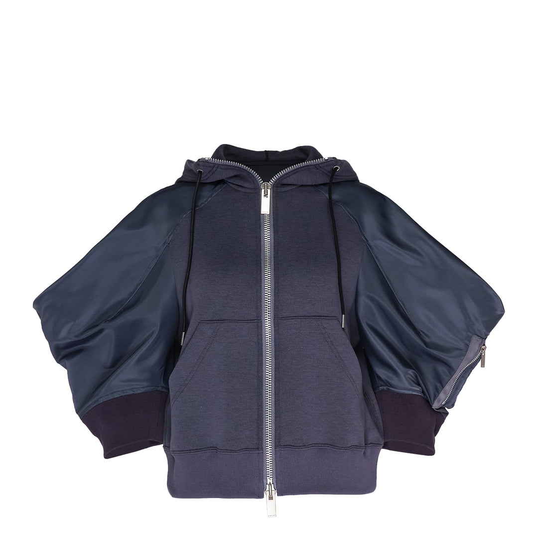 Sponge Sweat X Nylon Twill Hooded Top