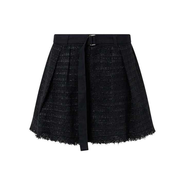 Retail Exclusive Denim X Tweed Shorts