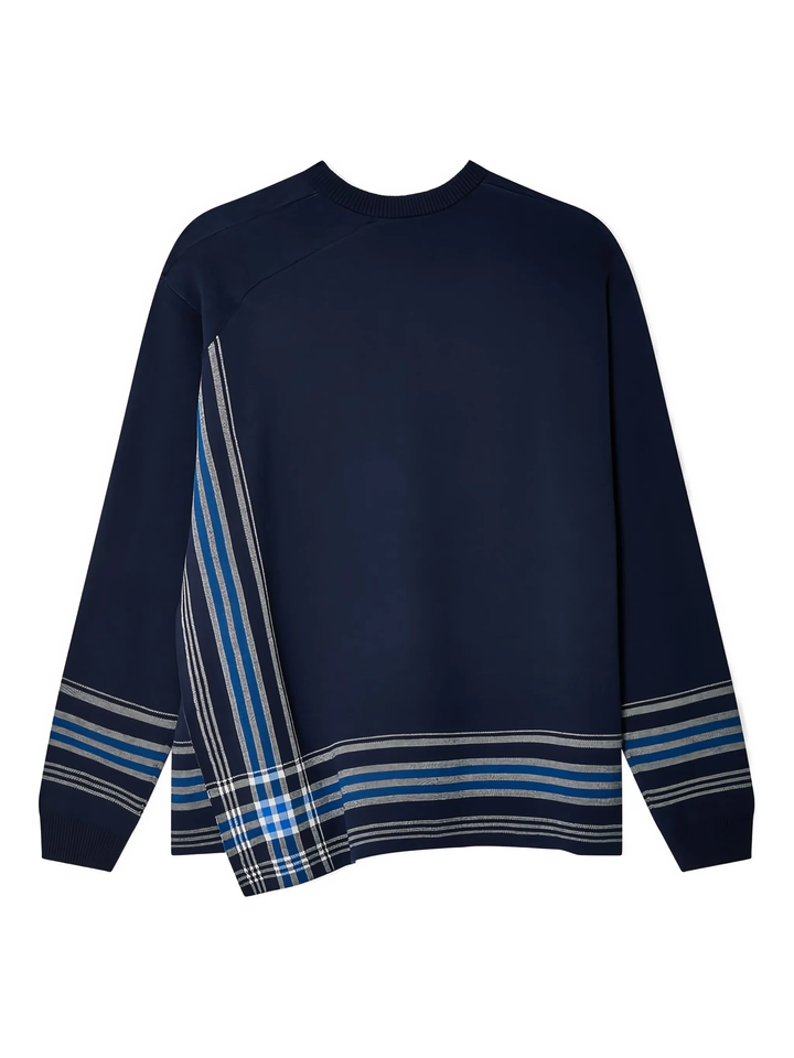 Áo thun cổ V đan khăn tay