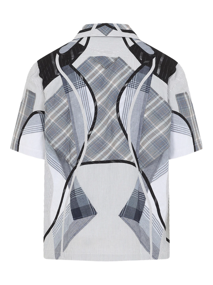 Áo sơ mi patchwork