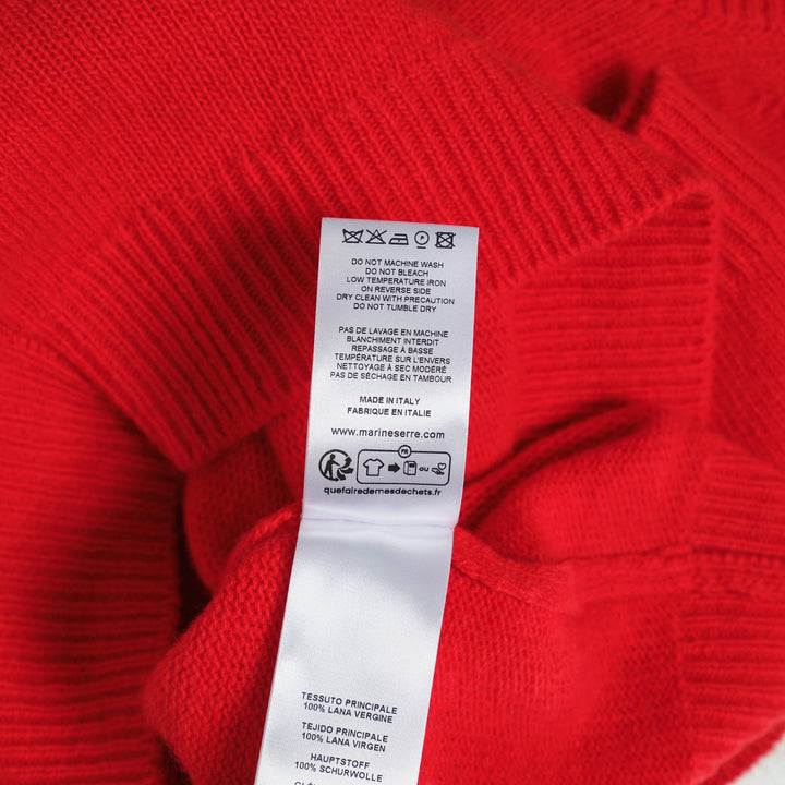 Clean Wool Knit Crewneck Sweater