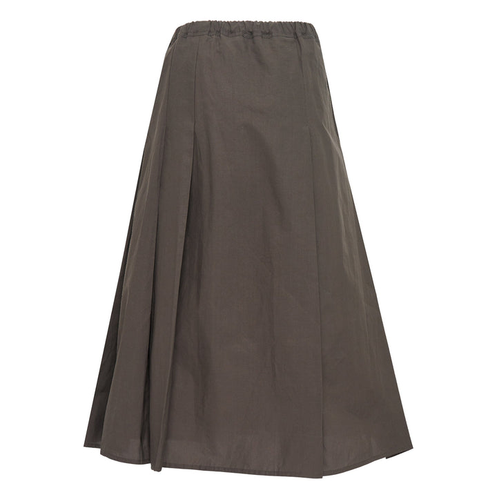 Asym Pleats Skirt