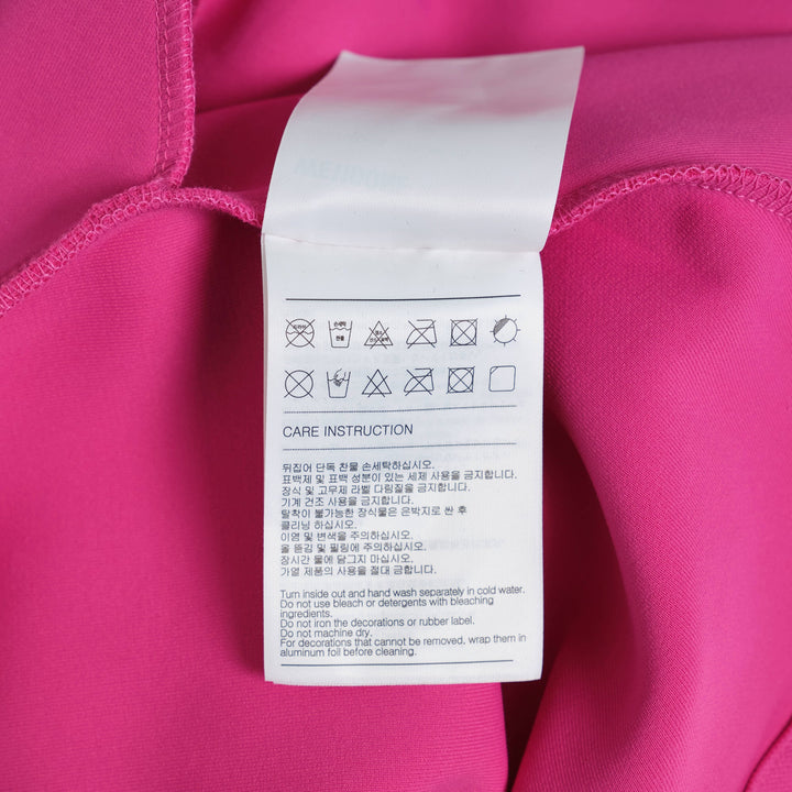 Pink Womens Short Sleeved Polo