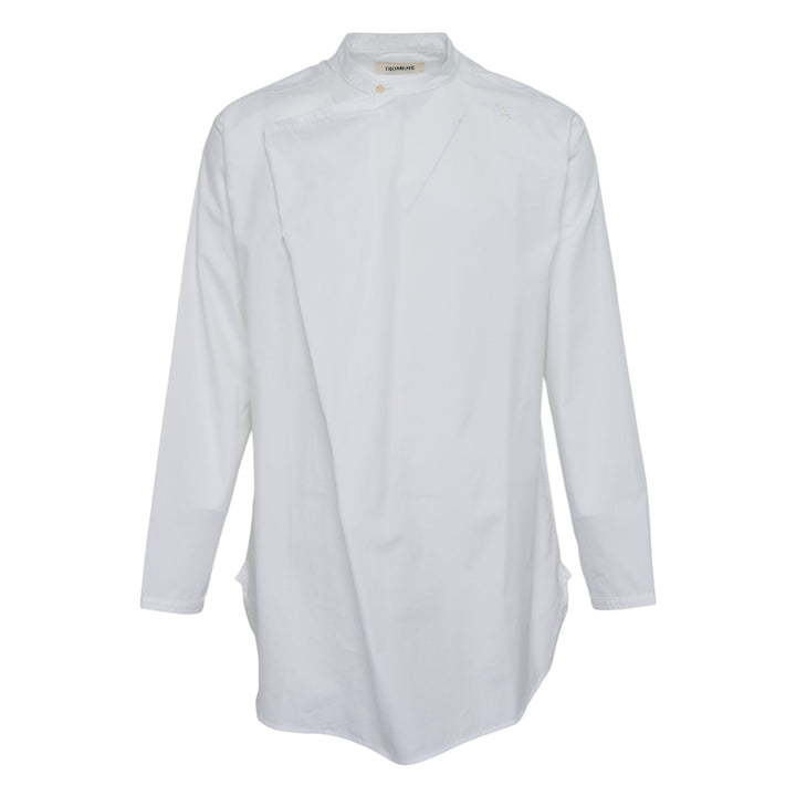 Áo sơ mi cổ bẻ hoa cam