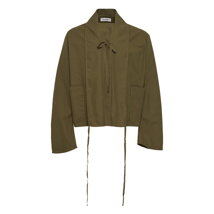 Áo khoác dây buộc không lót Azalea