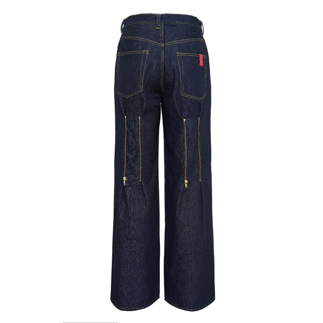 Quần jeans 5 túi lộn ngược
