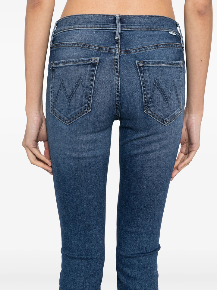 Quần jeans Dazzler Flood cạp giữa