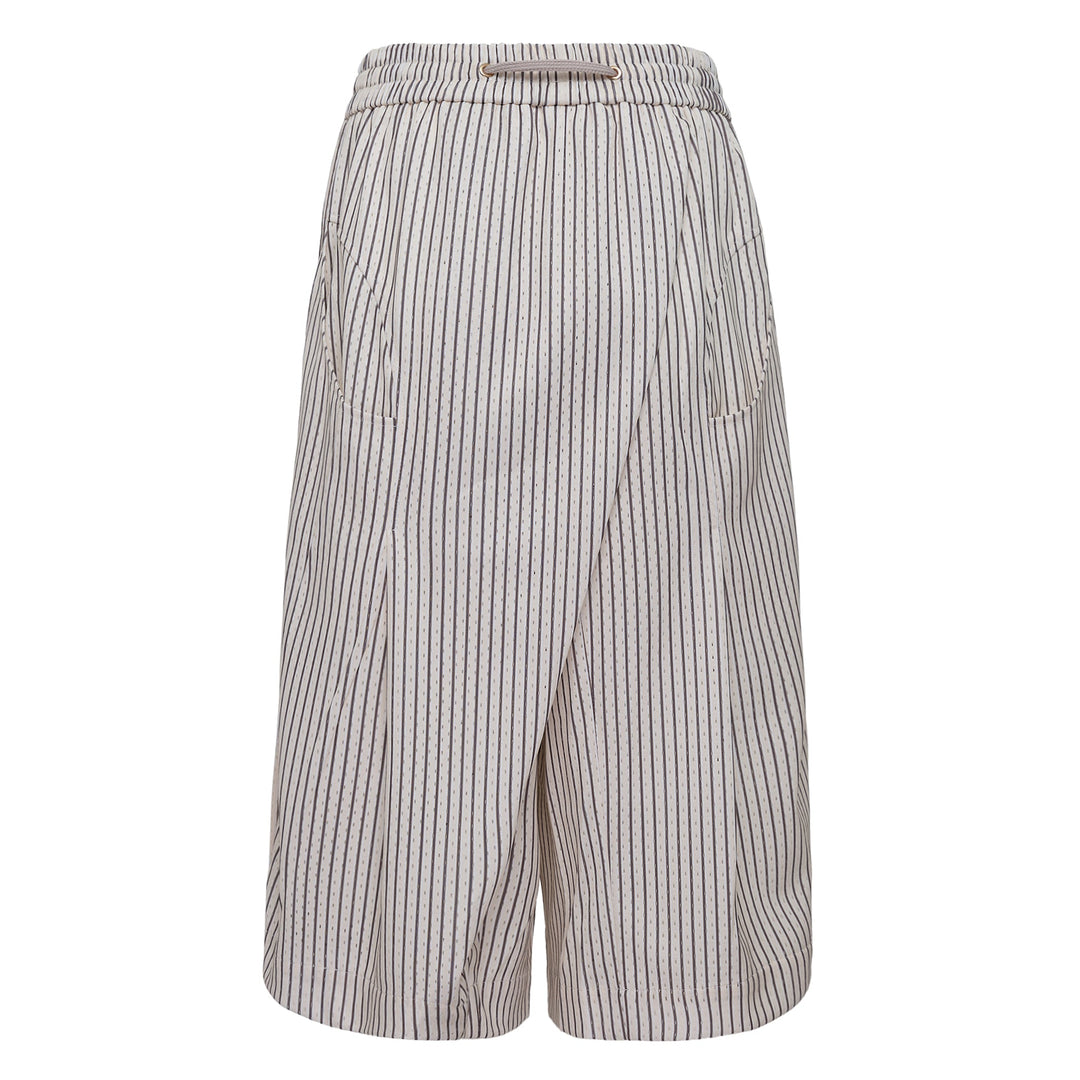 Quần shorts bóng rổ Reid xếp ly