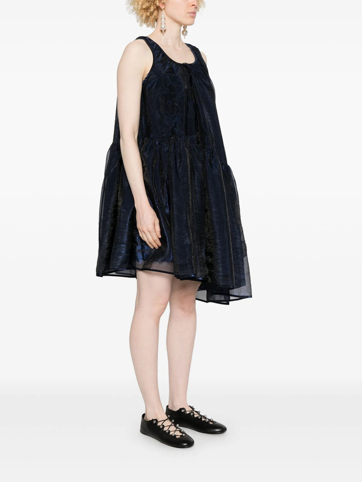 Đầm Azelia Liquid Myrtia Navy