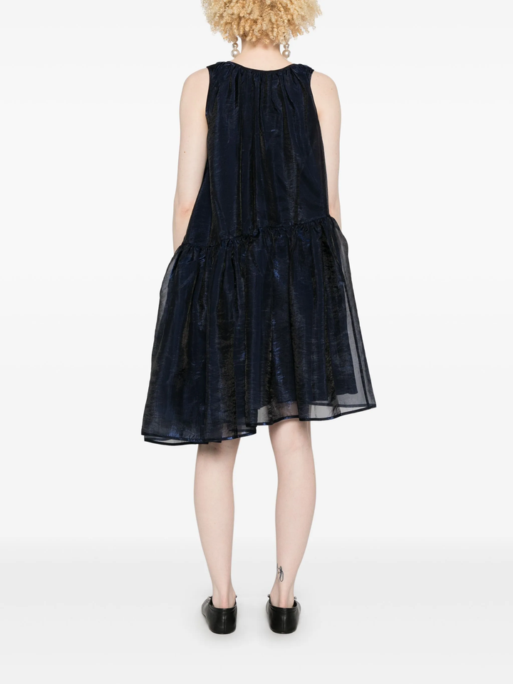 Đầm Azelia Liquid Myrtia Navy