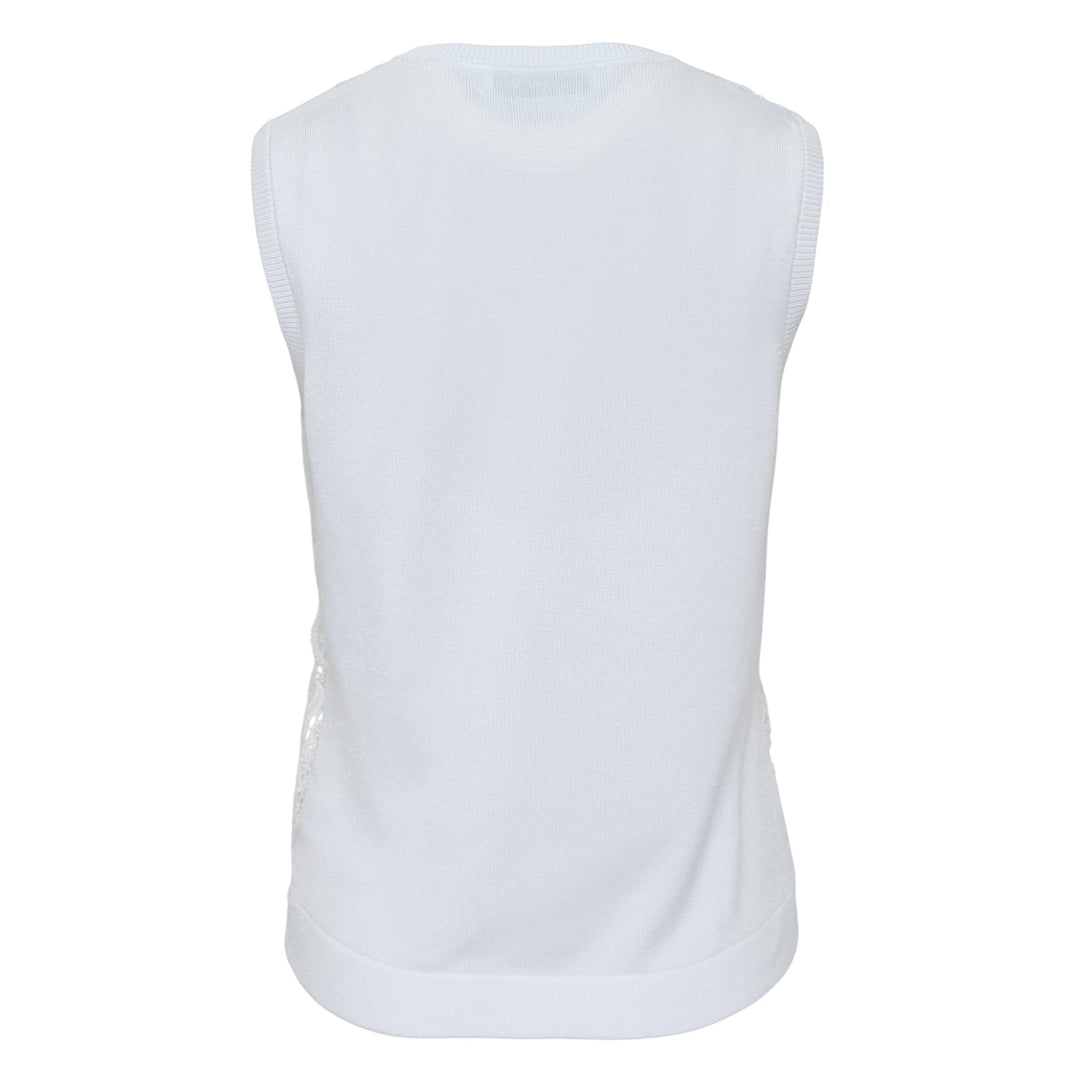 Áo Tank Guipure Hoa Chuông