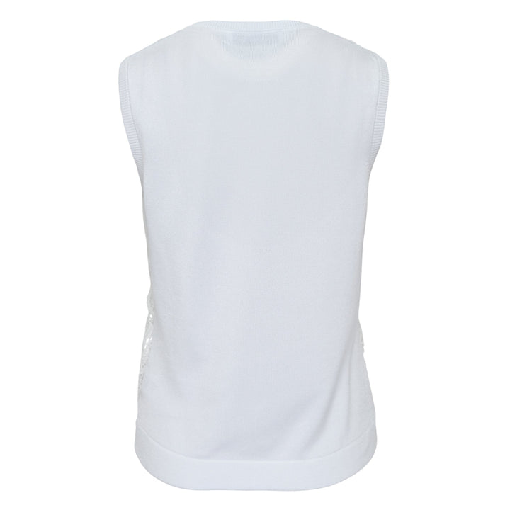 Áo Tank Guipure Hoa Chuông